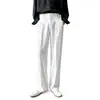 Pantalones Rectos de Moda Frescos y Relajados Estilo Coreano 2026, Verano Delgados Cómodos Versátiles Fluidos Pantalones de Traje