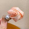 Cita romántica ~ Cuerda para el pelo de rosa satinado anillo para el pelo accesorios para el pelo de alta calidad banda para el pelo de alta elasticidad cuerda para el pelo mujer