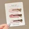 Pinzas Dulces con Lazo para el Cabello de Niñas, Pasadores Exquisitos de Alta Gama, Pinzas Lindas de Dibujos Animados para Flequillo de Niñas, Accesorios Versátiles para el Cabello
