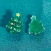 Serie Navideña Adornos para Uñas Papá Noel Muñeco de Nieve Reno Árbol de Navidad Caja de Regalo Armadura para Árbol Funda para Teléfono Móvil Adornos