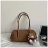 Bolso de mano esmerilado de gran capacidad para mujer, nuevo bolso de bolos casual de moda para principios de otoño de 2026, bolso tipo almohada vintage