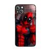 Funda para Teléfono Cubo de Rubik de Dibujos Animados de Marvel Iron Man a la Moda para Apple 16 Promax Chaqueta 13 Funda Suave Resistente a Caídas