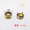 Rebites Decorativos Garra Redonda Sem Enfeites Clássicos Acessórios para Roupas de Boneca Pregos para Porta-Retratos Roupas Sapatos Bolsas Miçangas DIY Extra Pequenas