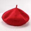 Estilo coreano Outono / Inverno Boina Morandi Plush Painter Hat Moda All-match Japonês estilo japonês Chapéu de barriga quente