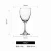 Copa de Vino de Vidrio Templado Libby, Copa de Cáliz, Vaso de Agua Multifuncional, Vaso para Jugos, Copa para Vino Tinto, Taza para Leche, Vaso para Cerveza