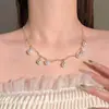 Collar de Perlas de Lujo Ligero para Mujer, Cadena Clavicular de Perlas con Temperamento Retro, Collar de Celebridad de Internet, Diseño de Alta Gama, Nicho
