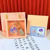 Oro Puro 999 Gama Alta Exquisito Regalo Día de San Valentín Chino 520 Paz y Alegría Princesa Por Favor Haz Galletas de la Fortuna para que Otros las Regalen Venta al por Mayor
