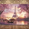 Tecido de Fundo para Decoração de Casamento Novo Estilo Chinês, Tecido de Fundo Novo para Encontro de Dia dos Namorados Transfronteiriço, Tecido de Parede de Flores para Banquete de Noivado