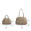 Bolso de Mano y Hombro Otoño e Invierno, Versátil, de Alta Gama, Bolso Tipo Guisante Retro Europeo y Americano, Bolso de Nicho Estilo Japonés y Coreano para Mujer