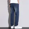 Jeans para Hombre Estilo Coreano Negocios Pantalones Rectos Pequeños Ligeros Transpirables Elásticos Ajustados Moda Vaqueros Casuales Pantalones para Hombre