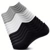 Calcetines Bajos Lisos de Color Sencillo para Verano para Mujer, Calcetines Cortos Casuales para Correr, Calcetines Invisibles Transpirables que Absorben el Sudor, Calcetines Anti-Olor para Hombre