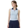 Roupas de yoga transfronteiriças no atacado: Top esportivo com zíper parcial e sutiã embutido, saia de tênis modeladora e conjunto de roupa fitness para mulheres, disponível para dropshipping
