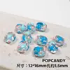 Cuentas Pintadas a Mano DIY Cuentas con Forma de Azufaifa Accesorios para Joyería Hechos a Mano Agujero Recto Colorido Dibujos Animados Lindos Pulsera de Verano Collar de Cuentas