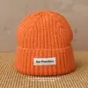 Gorro de Punto Grueso Cálido de Invierno con Diseño Original, Circunferencia de Cabeza Grande, Efecto Adelgazante del Rostro, Protección para los Oídos, Gorro Versátil para Pareja