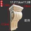 Cornisa y dintel de madera maciza estilo europeo, talla en madera de Dongyang, decoración de arco tallado, moldura de corona estilo chino, talla de gabinete, columna romana grande