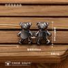 Hebilla de cinturón de oso cintura desmontable artefacto de cintura sin clavos gran cambio de cintura pequeño botón de cintura ajustable
