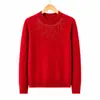 Roupas femininas para mulheres de meia-idade e idosas, blusa de manga comprida estilo vovó, para usar na primavera e no outono para mães, suéter espesso e quente para idosos, novo estilo