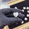 Aretes de Perlas Transparentes con Moño, Corazón, Amor, Alienígena Estilo Coreano Elegantes de Tamaño Pequeño Accesorios para el Cabello