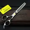 Jason/Jason Hb-01 Tijeras de Peluquería de Piedra Tijeras para Cortar el Cabello Tijeras Planas Tijeras para Flecos Tijeras Entresacadoras