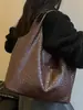 Bolsa tote grande de cor sólida com textura tecida para o trabalho e uso casual, novo estilo 2026, cor sólida, bolsa de ombro e bolsa de axila exclusivas