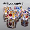 Dados de Alta Calidad de 25 mm y 14 mm con Esquinas Redondeadas, Dados de Cristal Transparentes Numerados para Bar, Ajedrez, Mahjong, KTV, Dados Acrílicos