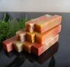 1*1 * 5CM Pedra Vermelha de Zhejiang selo de especificação flor vermelha pedra Shoushan material para caligrafia e pintura selo de corte de pedra dourada fabricante de pedra Qingtian