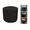 Cubierta negra para bañera, un producto popular transfronterizo, es una cubierta protectora impermeable, a prueba de polvo y a prueba de sol para bañeras exteriores