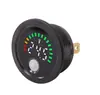 Mini Medidor Digital Redondo de Voltaje y Potencia para Batería de Plomo-Ácido y Litio Medidor de Voltaje CC 8-100V Universal para Dos o Tres Cables