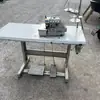 Máquina de Coser Overlock de Accionamiento Directo de Escritorio/Equipo de Tejido Máquina Bordeadora Maquinaria para Confección Modelo 747/4 Hilos Alta Velocidad