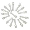Cabide de silicone para secagem de roupas, fivela à prova de vento, haste de roupas, tira de silicone antiderrapante, fixação antiqueda, fivela de gancho de artefato