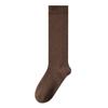 Medias para mujer lindas otoño e invierno JK presión en la rodilla calcetines finos para piernas leggings de color sólido calcetines de algodón modernos hasta la pantorrilla para damas