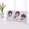 Set triple marco de mesa para fotos álbum de fotos personalizado producción triple de fotos más imprenta palacio de fotos impresiones de cristal de alto nivel