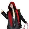 Conjunto de Gorro y Bufanda Estilo Coreano Ins, Gorro de Punto Cálido para Mujer, Pasamontañas de Invierno para Proteger los Oídos, Gorro de Lana para Hombre
