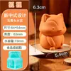 Molde de Silicona de Yeso de León de Piedra para Difusor, Molde Blanco de Animal de Dibujos Animados, Forma de Muñeco Pequeño Estilo Chino 3D para Bricolaje