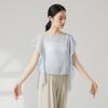 Danza Clásica Rima Corporal Elegante Hada Gasa Vestido de Práctica Danza China Adulto Traje de Danza Corporal Top de Gasa