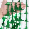 Decorações Temáticas de Bruxa Má Mágica Adereços de Fundo Cortina de Chuva Chapéu de Bruxa Coroa Cor Color Block Rosa e Verde Cortina de Chuva