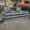 Carro plataforma de mina de carvão para comércio exterior com pino de conexão de corrente de três anéis, carro de transporte ferroviário de mineração, carro plataforma ampliado e pesado