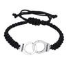 Estilo retro europeo y americano esposas tejidas pulsera ajustable para pareja pulsera para novias traje de pulseras versátil de moda
