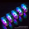 Ventoinha para Gabinete Jijia Spider Starlight Rgb Symphony Iluminação Interna e Externa Led12Cm Silenciosa Refrigeração de Vento para Computador Desktop