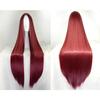 Peluca de anime europea y americana de 80 CM, peluca de cosplay universal de pelo largo y liso para mujer, cabello largo y liso multicolor, venta al por mayor de fábrica
