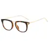 Gafas de moda trendy sin receta, estilo europeo y americano, gafas de aspecto natural estilo ins, gafas sin receta anti-luz azul, se pueden equipar con lentes recetados