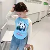 26 Camiseta de Algodão Puro com Manga Raglan para Crianças, Nova Blusa de Manga Longa de Outono para Meninas, Respirável, Elástica, Confortável Camiseta Básica