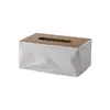 Caixa de Papel Diamante de Dupla Finalidade Caixa de Lenços para Sala de Estar Casa Hotel Escritório Moderno Simples Caixa de Papel Comercial Caixa de Armazenamento