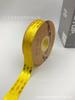 Cinta de Poliéster Bronceada Termoestable Bilateral de Corona de 2.5cm Color de la Suerte Hecho a Mano DIY Cinta para Caja de Regalo Cinta para Bar