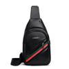 2023 novo saco peito masculino multi-funcional fone de ouvido furo zíper mensageiro saco viagem ao ar livre viagem viagem de negócios bolsa de ombro
