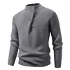 2026 nuevo suéter casual para hombre de comercio exterior transfronterizo moda de moda tejido prenda básica top para hombre