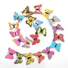 Mariposa de simulación de 7 cm venta directa de fábrica accesorios para diseño de escenas tridimensionales disfraces infantiles decoración de cortinas