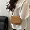 Moda Comercio Exterior Casual Simple Moda Bolso de Hombro 2025 Nuevo Primavera Estilo Occidental Bandolera Bolso Silla de Montar para Mujer