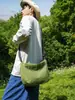 Bolsa de Lona Xadrez Fashion Estilo Coreano 2026 de Alta Qualidade, Estilo Casual e Relaxado, Bolsa de Ombro e Transversal Versátil para Estudantes