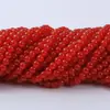 Shuiyunge joyería vidrio color sólido imitación calcedonia cuentas redondas diy pulsera joyería semiacabado cuentas sueltas accesorios al por mayor